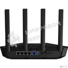 Роутер беспроводной Asus TUF-BE3600 BE3600 100/1000/2500BASE-T черный