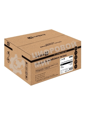 Источник бесперебойного питания (инвертор, синус, для котла, PF=1, настенный) ExeGate IdealSine SR-1000.LCD.2SH  1000VA/1000W, чистая синусоида, цветной LCD-дисплей, 2*Schuko, настенный, черный