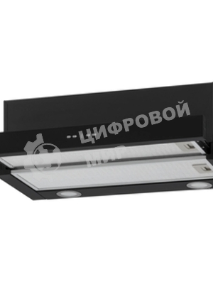 Вытяжка кухонная Krona KAMILLA T 600 BLACK (1 мотор)