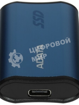 Внешний SSD ADATA Elite SE880, 500 Gb, USB 3.2 Gen 2x2 Type-C, R/W 2000/2000, серый