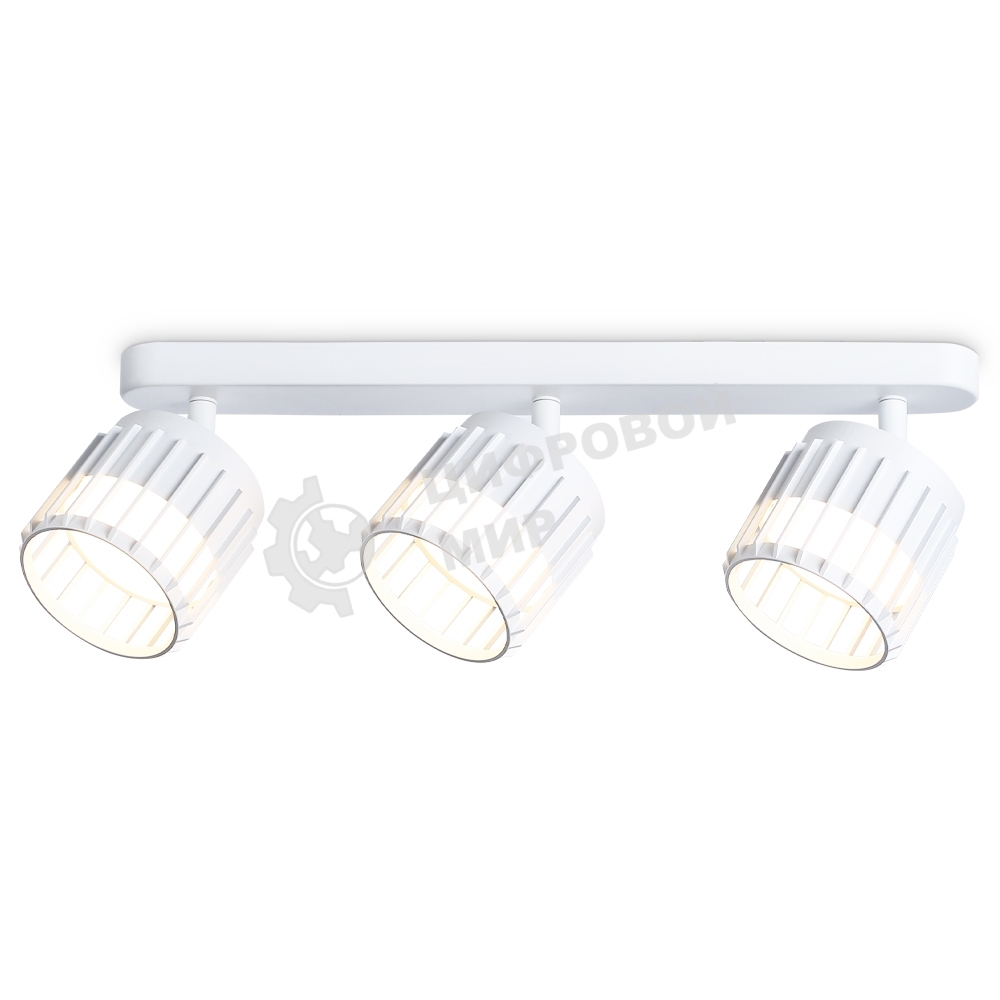 Светильник Ambrella light TN71166/3 WH белый GX53/3 400*100*125