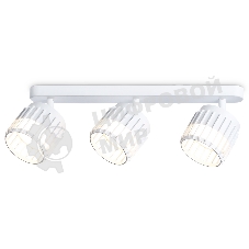 Светильник Ambrella light TN71166/3 WH белый GX53/3 400*100*125