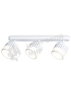 Светильник Ambrella light TN71166/3 WH белый GX53/3 400*100*125