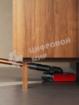 Пылесос вертикальный Dyson Pencil Wash оранжевый, питание от аккумулятора, 50 Вт, уборка влажная, пылесборник 0.34 л