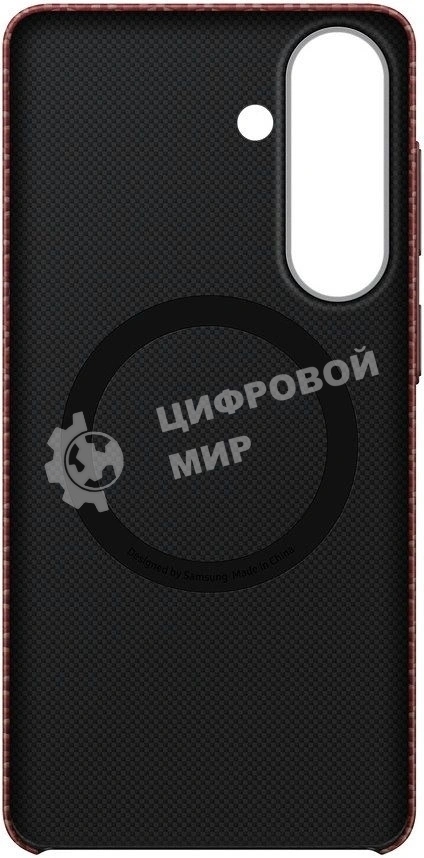 Чехол-накладка Carbon Magnet Case Samsung S26+(S947) (EF-KS947SREGRU) Coralred