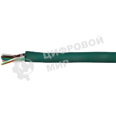 Кабель информационный Lanmaster LAN-5EUTP-HFLT-GN cat.5e UTP 4 пары 24AWG LSZH внутренний 305м зеленый