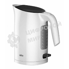 Чайник электрический Braun WK3100WH1.7л. 2200Вт белый (корпус: пластик)