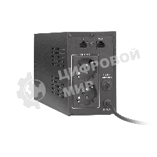 Источник бесперебойного питания ExeGate Power Back BNB-850.LED.AVR.EURO.RJ 850VA/480W, LED, AVR,2 евророзетки, RJ45/11, черный