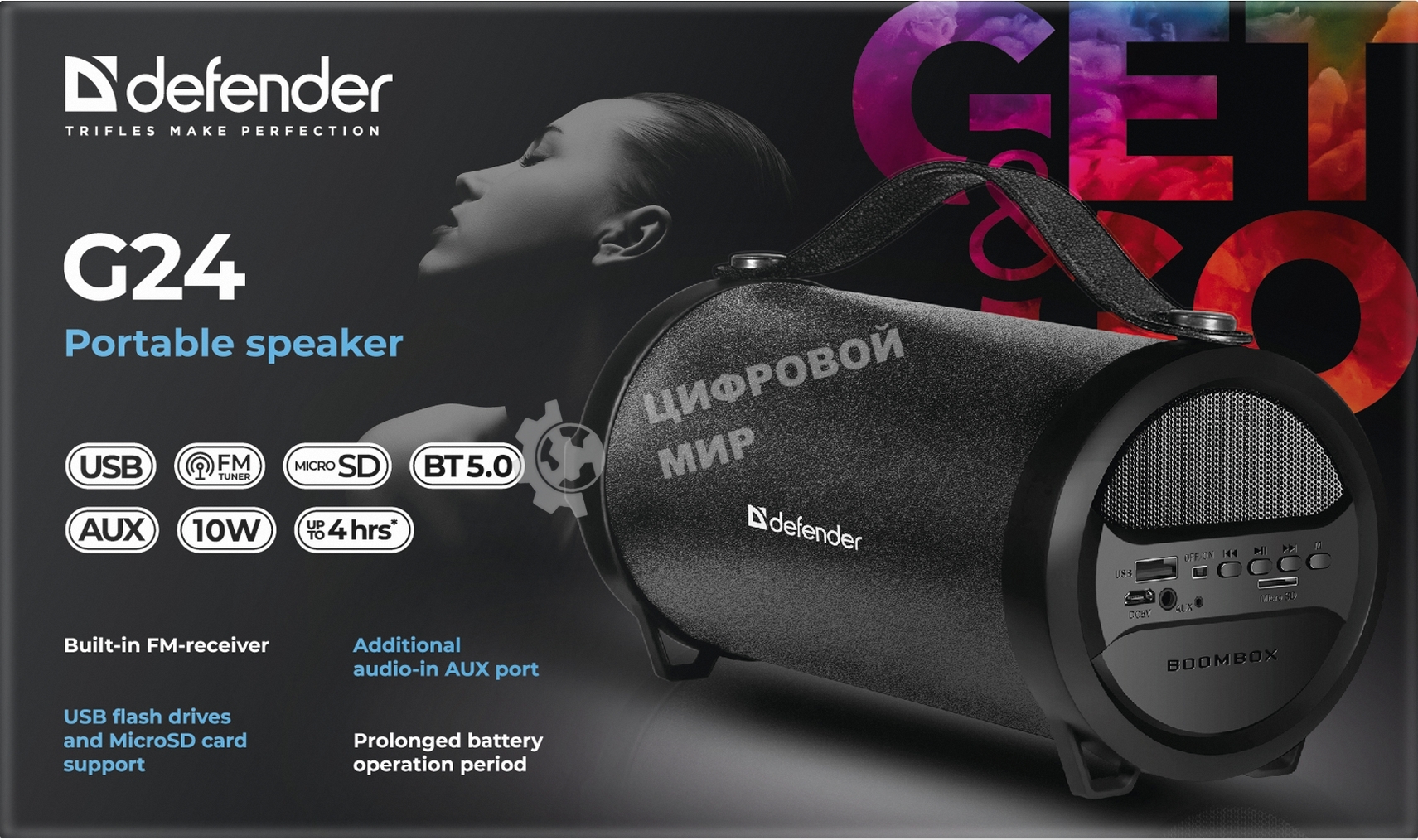 Акустическая система 1.0 Defender G24