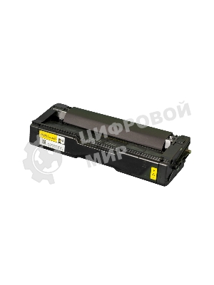 Тонер-туба Sakura SPC250EY (407546) для Ricoh Aficio SP C250/C260/C261, желтый, 1600 к.