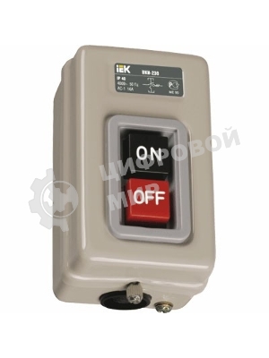 Выключатель ВКИ-230 16А 230/400В IP40 IEK KVK30-16-3