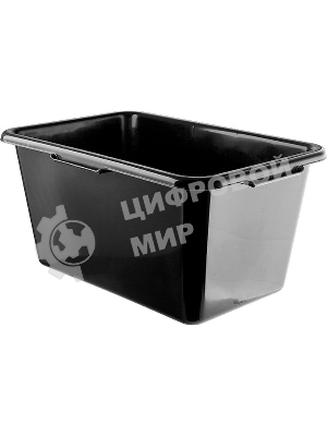Таз прямоугольный Сибртех строительный, 90 л