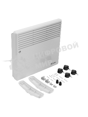 Конвектор электрический MTX CH-1000, белый, 1000 Вт, 10 м2, термостат