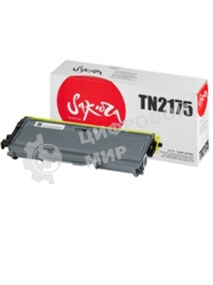 Картридж лазерный Sakura TN2175 для Brother HL-2140/2141/2150N/2170W DCP-2822/7030/7032/7040/7045 MFC-7450/7840N/7340/7440N/7320, черный, 2600 к.