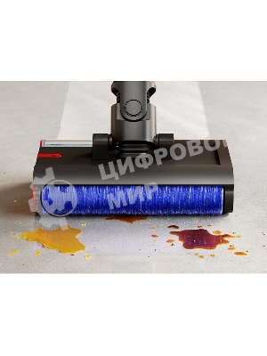 Пылесос вертикальный Dyson Pencil Wash оранжевый, питание от аккумулятора, 50 Вт, уборка влажная, пылесборник 0.34 л