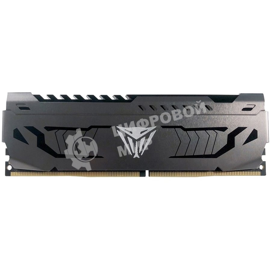 Оперативная память Patriot Viper Steel, DDR4, 64GB (2x32GB), 3600MHz, CL18, DIMM, радиатор, черный