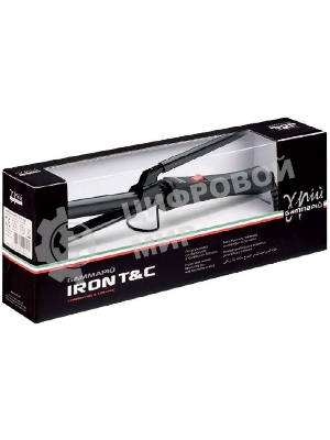 Щипцы Gamma Piu Iron Ready T&C HI-NA1125 40Вт макс.темп.:200С покрытие:керамико-турмалиновое черный