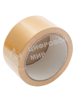 Лента клейкая двусторонняя Сибртех, 50мм х 10м, на тканевой основе