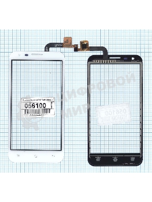 Сенсорное стекло (тачскрин) для Fly IQ454 EVO Tech 1, белое