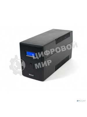 Источник бесперебойного питания SKAT-UPS 2000/1200 220В 1200Вт 2 АКБ 9А·ч внутр. меандр. стабилизация напряжения