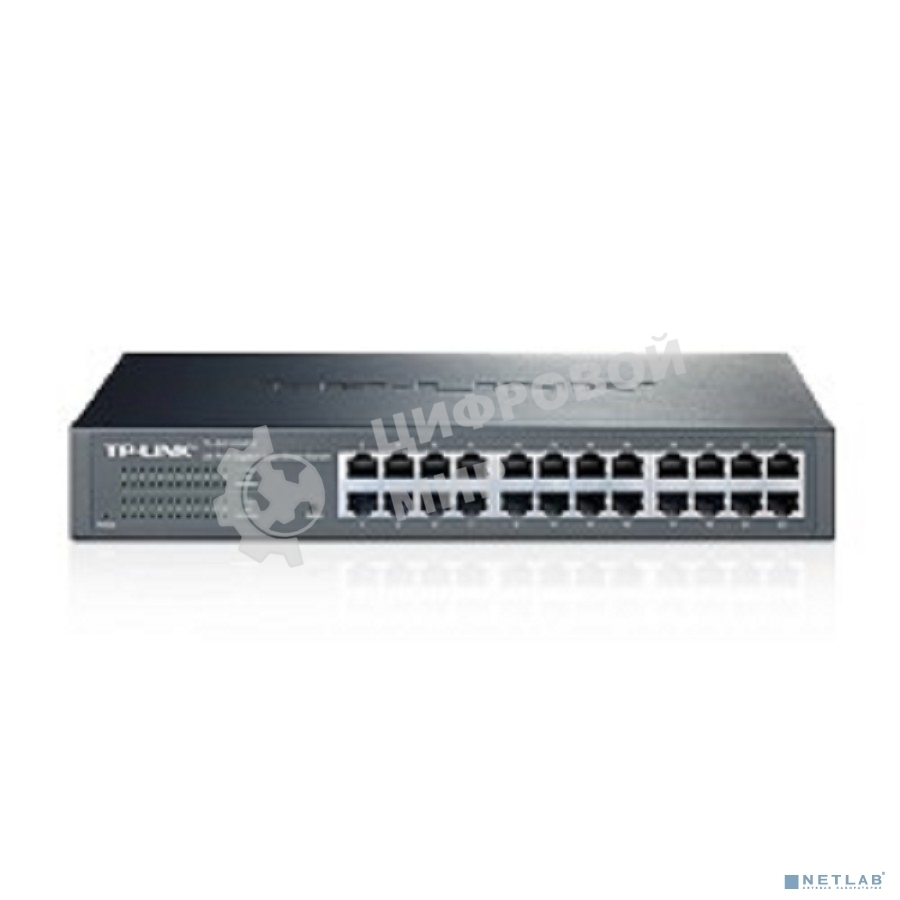 Коммутатор TP-Link SMB TL-SG1024DE 24-Port Gigabit Easy Smart Switch, 24 10/100/100Mbps RJ45 ports, MTU/Port/Tag-based VLAN, QoS, IGMP Snooping