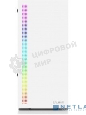 Компьютерный корпус ZALMAN S5, ATX, WHITE, WINDOW, 2xCOMBO (3.5