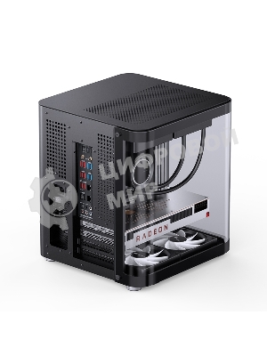 Корпус без блока питания Корпус JONSBO TK-1 Black 2.0 MATX без БП, mini-ITX, micro-ATX, черный