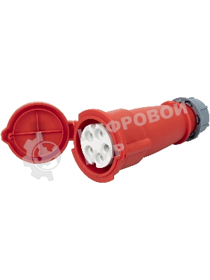 Блок распределения питания Powercom PDU-32AVMS24-18C3-6C9-3P верт.размещ. 18xC13 6xC19 с сетевым мониторингом 3x32A EN 60309 2м