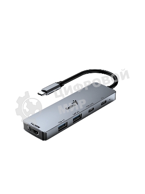 USB-концентратор Genius HUB UH-500, Grey