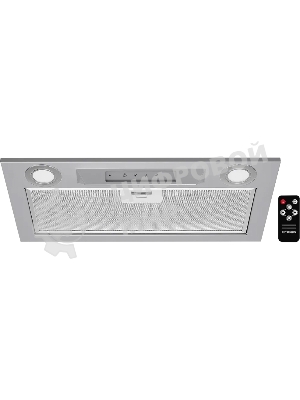Вытяжка встраиваемая Kuppersberg Inlinea 52 Inox нержавеющая сталь, 52 см, 1300 куб. м/ч, 42 дБ