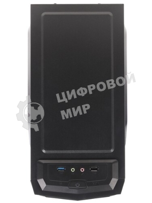 Компьютерный корпус Zalman ZM-T4 plus черный без БП mATX 1x80мм 3x120мм 1xUSB 2.0 1xUSB 3.0 audio bott PSU
