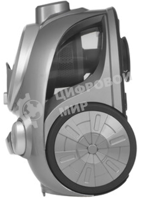 Пылесос Eurostek EVC-3011 серебристый/серый, 400/2600 Вт, уборка сухая, пылесборник контейнер 2.5 л