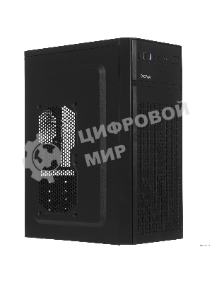 Компьютерный корпус Digma DCC-MD301 черный без БП ATX 1x80мм 4x120мм 1xUSB 2.0 1xUSB 3.0 audio