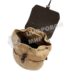Рюкзак The Bridge Igor 062306KF/005 бежевый/коричневый текстиль/натур.кожа