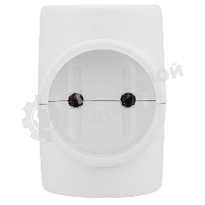 Тройник электрический Rexant без заземления 220 В, 6A