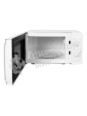 Микроволновая печь Starwind SWM5520 белый, 20 л, 700 Вт, переключатели - поворотный механизм