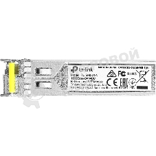 Трансивер TP-Link SMB TL-SM321A 1000Base-BX WDM SFP LC TX:1550nm RX:1310nm 10km