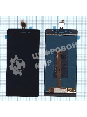 Дисплей для Micromax Canvas Nitro 3 E352 черный