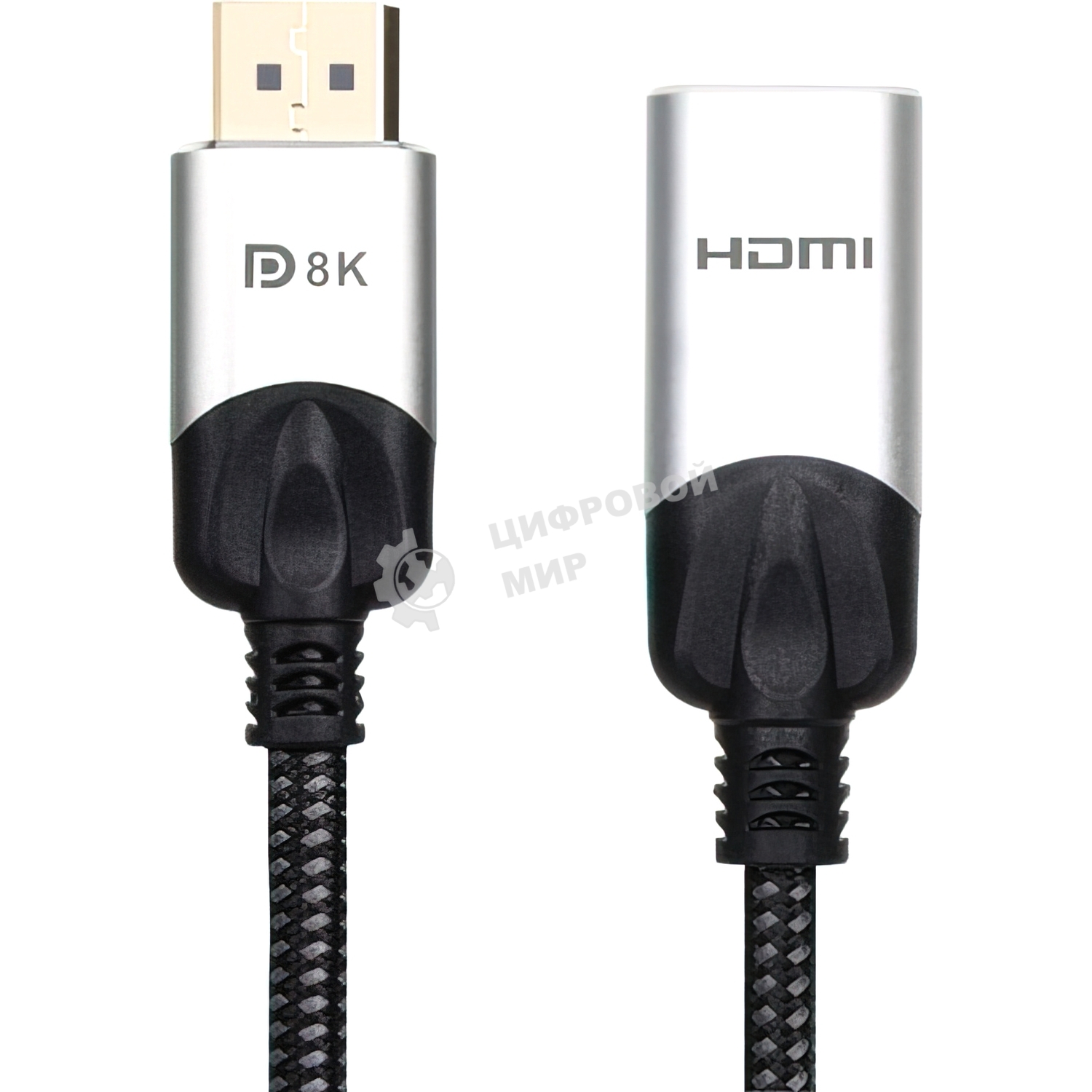 Адаптер DisplayPort(M) ---> HDMI(F) 0.15m 8K@60Hz VCOM