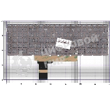 Клавиатура для ноутбука HP Victus 16-d 16-e черная