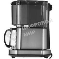 Кофеварка капельная BQ CM7002 Steel-Black со встроенной кофемолкой, исп. кофе - молотый/зерновой, 1.25 л, 800 Вт.