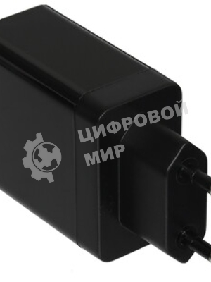Автомобильное зарядное устройство Qumo Energy light (Charger 0034), 2USB, 2А, черный