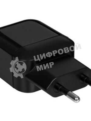 Сетевой адаптер Defender 2xUSB, 5V/2.1А, черный, пакет (EPA-13)