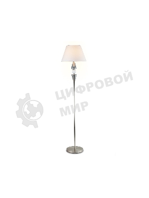 Светильник Ambrella light LH75265 SN/FR сатин никель/белый матовый E27 max 60W D360*1560
