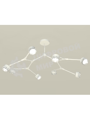 Светильник Ambrella light XB9059201/8 SWH/CL белый песок/прозрачный GX53 (C9059, N8480)
