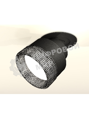 Светильник Ambrella Light XM8102541 SBK/BK черный песок/тонированный GX53 (A2242, A2106, C8102, N8484)