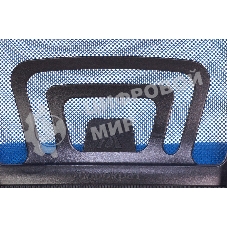 Кресло компьютерное Бюрократ CH-695N/BL/TW-11 спинка сетка синий TW-05, сиденье черный TW-11