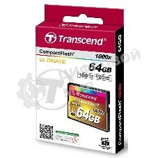 Флеш карта CF 64Gb Transcend TS64GCF1000 (1000X) 