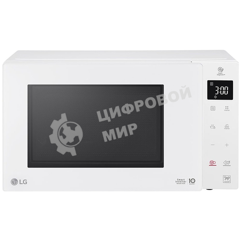 Микроволновая печь LG MW23R35GIH белый, 23 л, 1000 Вт, переключатели - сенсор