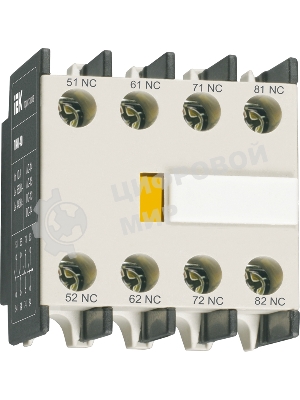 Приставка конт. ПКИ-40 IEK KPK10-40